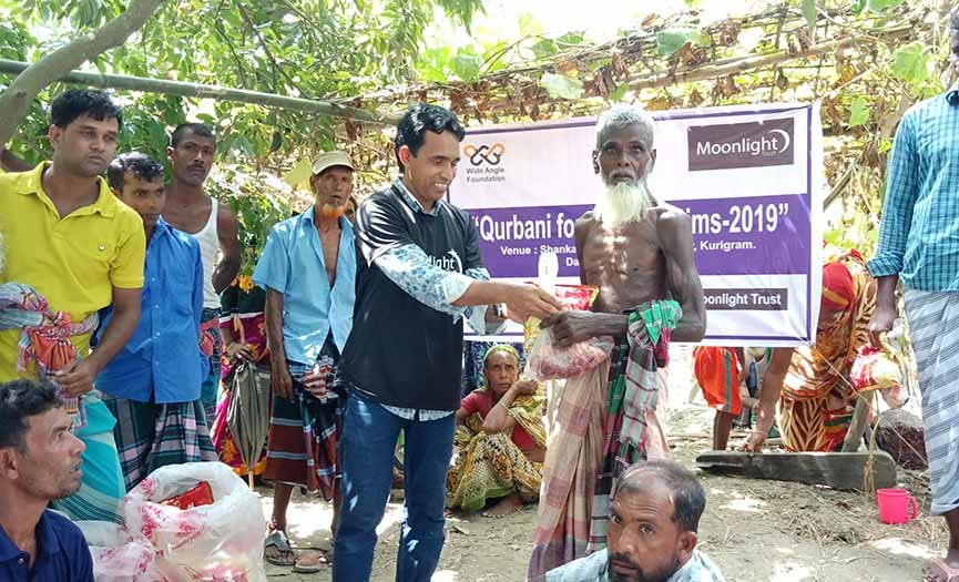 <strong>Bringing Hope and Nourishment: WIDE ANGLE Foundation’s Qurbani for Flood Victims</strong>